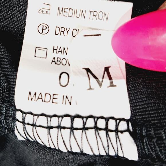 Itty Bitty Black Mini Open Side Spaghetti Strap Party Club Dress Med - Picture 5 of 7